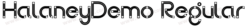 HalaneyDemo Regular字体转换